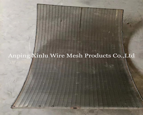 Wedge Wire Johson Sieve Bend Screen voor de zetmeelindustrie met 5x20mm frame