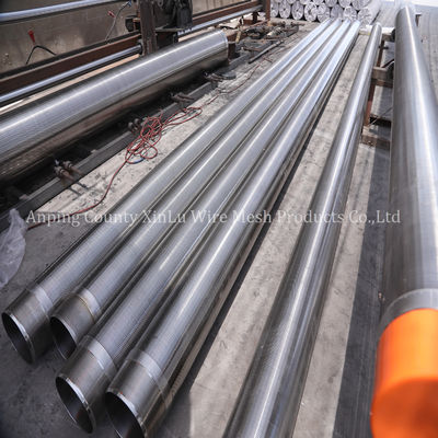 14&quot; waterputfilter Johnson schermpijp met omwikkelde draad 3x6mm pas NPT voor het boren van grondwaterput