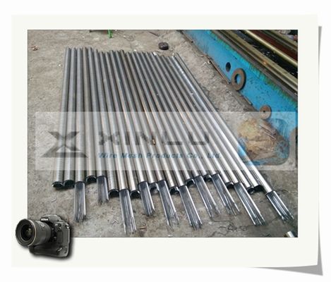 Van de de Putfilterpijp de Draad Verpakte SS304L van het filterwater Pijp van de de V-vormzeef