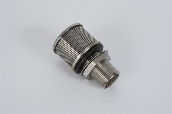 De Draadmedia van de roestvrij staal316l Wig Npt van de Behoudpijp Draad 57mm Diameter
