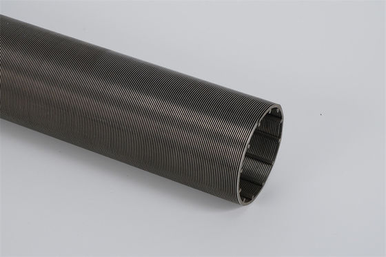Het duplex 2205 Spiraalvormige Punt van de het Schermpijp OD137mm van de Wigdraad buiten