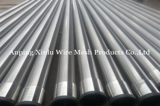 10ft Roestvrij staal 304 Johnson Wedge Wire Screen Tubes-Groef 0,040