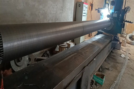 205 Roestvrij staal V-draad schermpijp met efficiënte filtratievermogen
