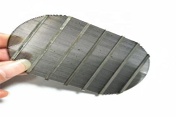 50 van de de Wigdraad van micronjohnson SS316L Statisch het Schermcomité voor Bierfilter