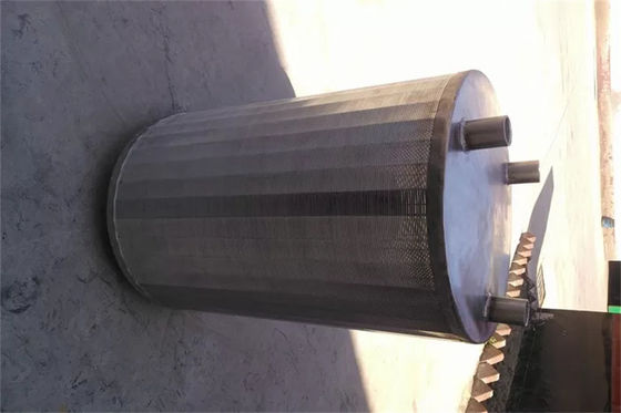 Het omgekeerde bakt Gelijke Roterende de Wigdraad Cilindrische OD450 x 500mm van de het Schermtrommel