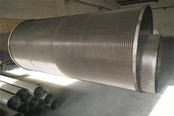 Het omgekeerde bakt Gelijke Roterende de Wigdraad Cilindrische OD450 x 500mm van de het Schermtrommel