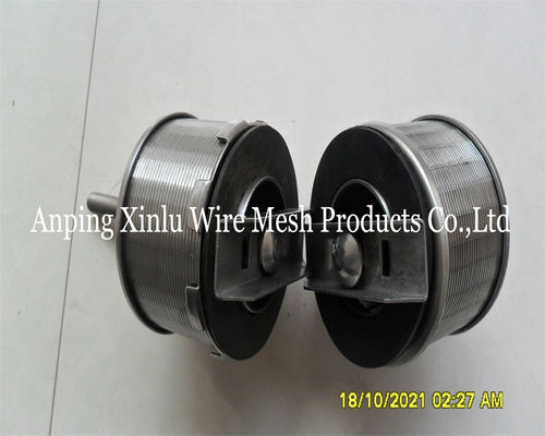 Dubbelstroom Johnson Wedge Draad Hastelloy C Filter Sproeier 300PSI Met Schroef M10