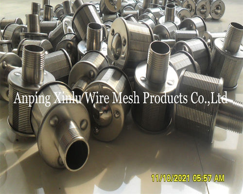 1-1/2 &quot;Diameter Wedge Draad Spuitstuk spuitstuk voor Filter Tank Effectieve Filtratieoplossing