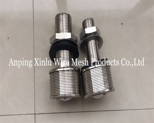 1-1/2 &quot;Diameter Wedge Draad Spuitstuk spuitstuk voor Filter Tank Effectieve Filtratieoplossing