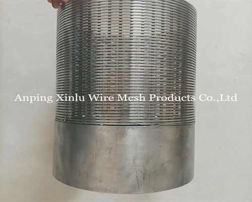 8-5/8 Geen Magnetische SS205 Johnson Wedge Draad Schermpijp 20ft lange pickling voor waterbehandeling en olie &amp; gas industrie