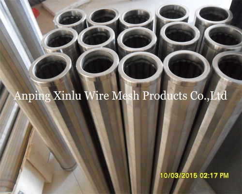 V draadroodbuis 0,05-5 mm slot wedge draadroodbuis voor afvalwaterzuivering en chemisch proces