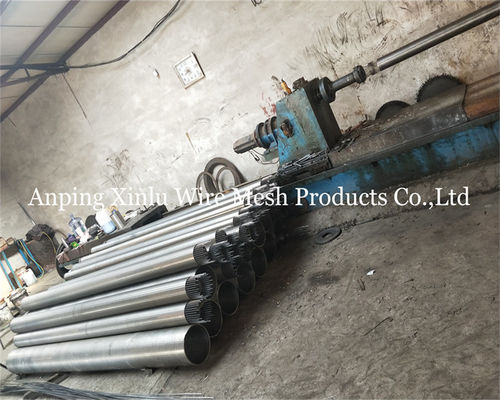 1000-3000-6000 mm wedge draad schermpijp met 3x4.6 mm draad voor het boren buisput en afvalwater verwerking