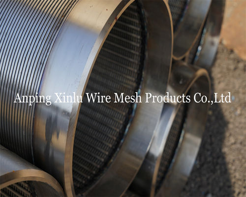 1000-3000-6000 mm wedge draad schermpijp met 3x4.6 mm draad voor het boren buisput en afvalwater verwerking