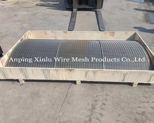 Wedge Wire Johson Sieve Bend Screen voor de zetmeelindustrie met 5x20mm frame