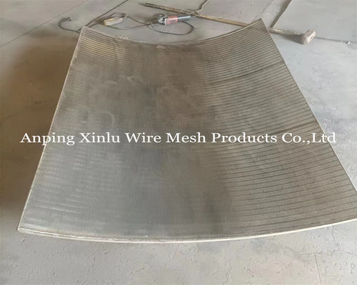 Wedge Wire Johson Sieve Bend Screen voor de zetmeelindustrie met 5x20mm frame