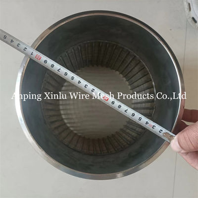 FOTI V-draad ingewikkeld Johnson type waterput schermpijp met 0,03mm-10mm slot grootte