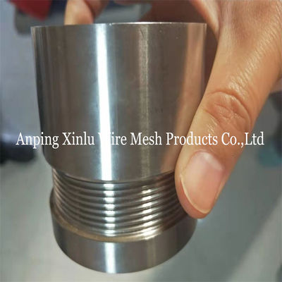 Filtercartridges Wedge Wire Sand Control Johnson Screen Tube Spiral Wire Strainer Pipe Voor Pump Filtratie
