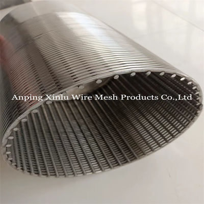 Filtercartridges Wedge Wire Sand Control Johnson Screen Tube Spiral Wire Strainer Pipe Voor Pump Filtratie