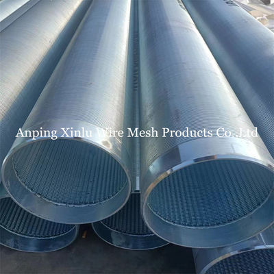 8-5/8&quot; 10-3/4&quot; laagkoolstofstaaldraad Q195 of Q235 gegalvaniseerde waterput schermpijp 8-40kg/m2