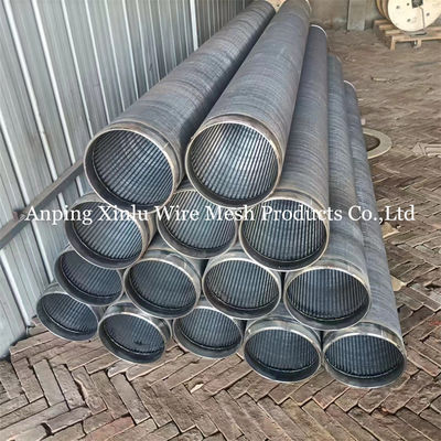 8-5/8&quot; 10-3/4&quot; laagkoolstofstaaldraad Q195 of Q235 gegalvaniseerde waterput schermpijp 8-40kg/m2