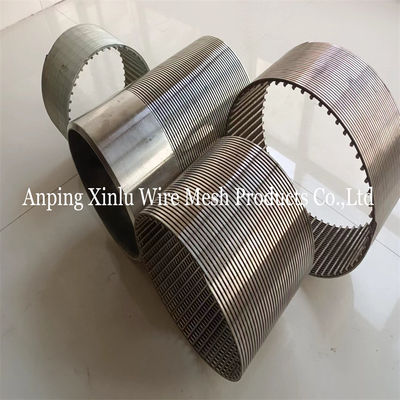 Aanpasbare Johnson wig draad Water Well Sceren Pipe met V draad voor zand controle