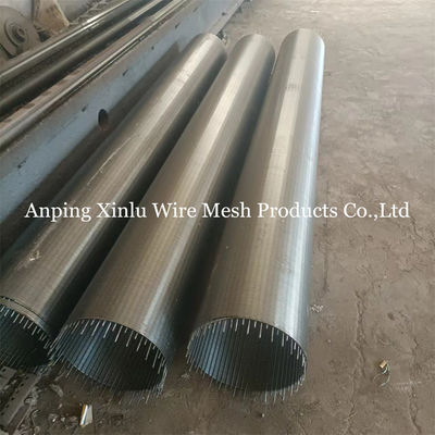 2.2x3.5mm(#93) Wedge Wrapped Wire Johnson Continuous Slot Water Well Screen Pipe 1&quot; tot 20&quot;