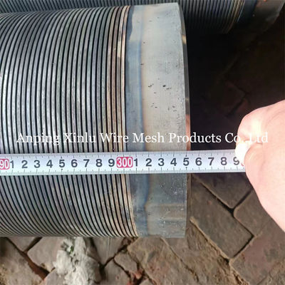 2.2x3.5mm(#93) Wedge Wrapped Wire Johnson Continuous Slot Water Well Screen Pipe 1&quot; tot 20&quot;