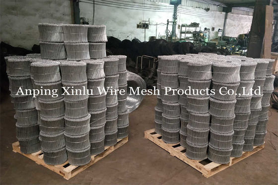 2500 stuks bundel van zwart gegalveerd banddraad Gebouw PVC bedekt 18GA 5000 stuks 550mpa koper lus banddraad