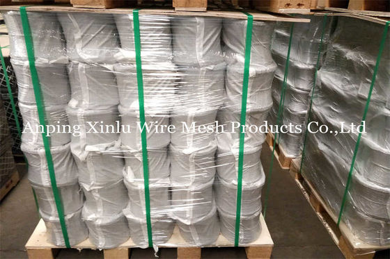 Premium gegalvaniseerde banddraad 4000pcs per bundel PVC bedekte afwerking Gebouw Q195 gegalvaniseerde dubbele lus draad banden