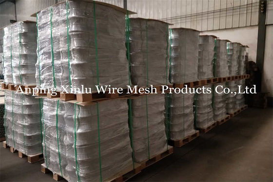 Premium gegalvaniseerde banddraad 4000pcs per bundel PVC bedekte afwerking Gebouw Q195 gegalvaniseerde dubbele lus draad banden
