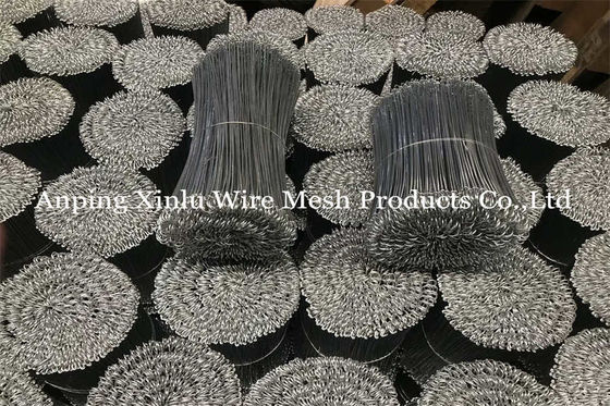 Premium gegalvaniseerde banddraad 4000pcs per bundel PVC bedekte afwerking Gebouw Q195 gegalvaniseerde dubbele lus draad banden