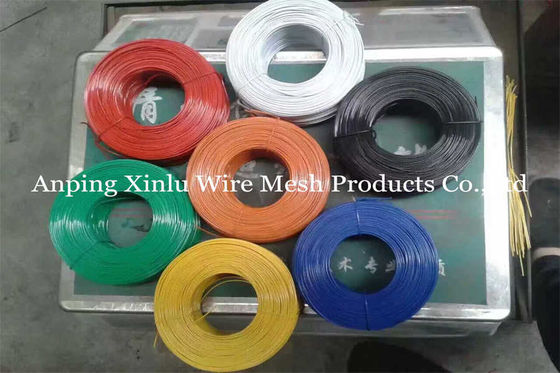 Double Loop Tie Draad - Rood - 500pcs per bundel, gegalvaniseerde Loop Tie Draad Voor Supermarkt Family Courtyard hek Binding
