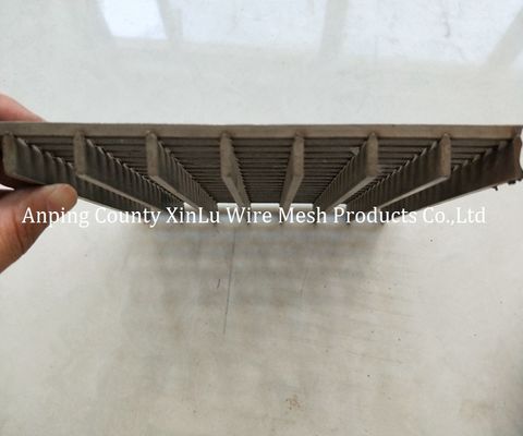 High-Performance Fruit Juice Filtration Wedge Wire Screen Panel met een dikte van 3-20 mm