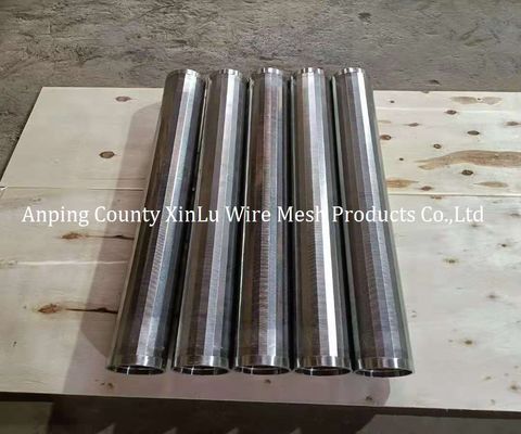 6" wedge draad geen magnetische waterput schermpijp voor goed boren zand controle