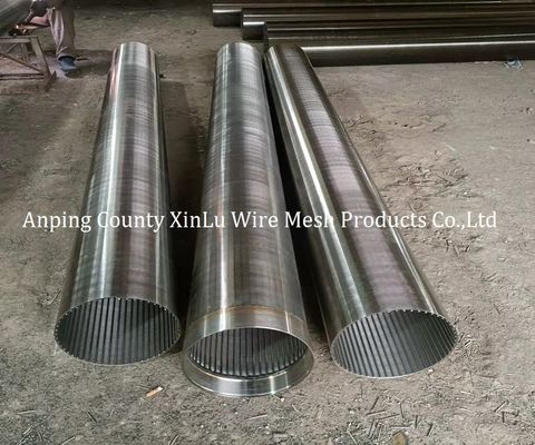 NPT Fitting Water Well Screen Pipe met 200 PSI druk en 0,05 mm tot 10 mm slot grootte