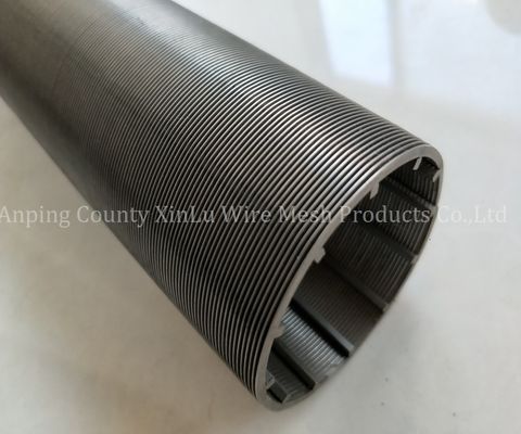 Rond 316L-Element van de Roestvrij staalfilter 30mm niet Magnetische de Draadpijp van de Groefwig