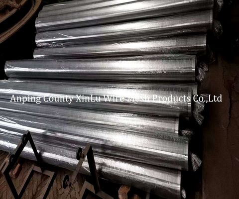 Schermen 6-5/8“ 8-5/8“ Dia Electropolishing Filter Screen Tube de driehoekige van de Draadomslag