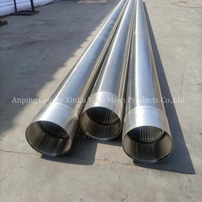 Container fit Continuous Slot Screen Pipe met een lengte van 2,9 m of 5,8 m