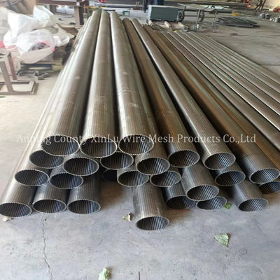 Continu slot 0,020&quot; 0,040&quot; 0,060&quot; Sand Control Johnson Draad Water Well Screen Pipe