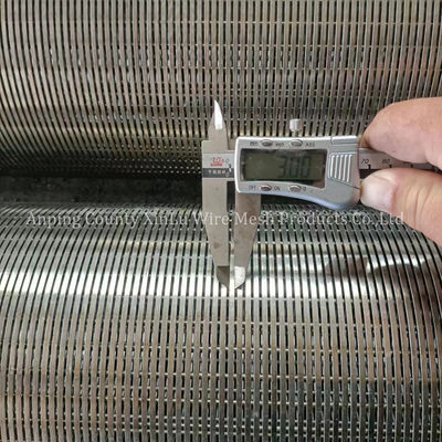 Aanpasbare roestvrijstalen zandbesturing Johnson Wedge draad olieput schermpijp