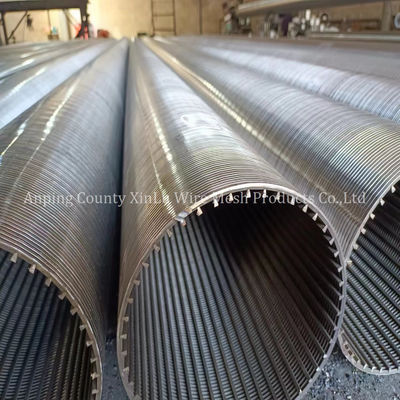 Stainless Steel Sand Control Johnson Wire Screen Tube voor het boren met oliepompen