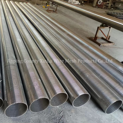 Stainless Steel Sand Control Johnson Wire Screen Tube voor het boren met oliepompen
