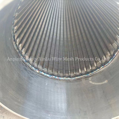Precision Wedge Wire Continuous Slot Sand Control Screens Gesolde Baffle Rings Verbinding