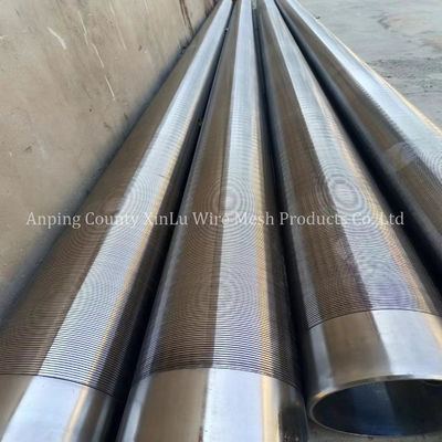 Precision Wedge Wire Continuous Slot Sand Control Screens Gesolde Baffle Rings Verbinding