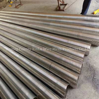 Roestvrij staal 201 205 321 304 304L 316 316L Sand Control Wedge Wire Oil Well Screen Tube Strainer Pipe