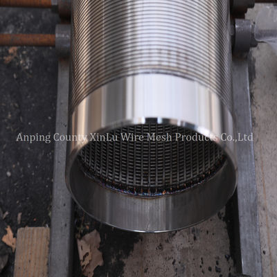 14&quot; waterput schermpijp met 2x3mm Q25 draad en 300 PSI collasspressie