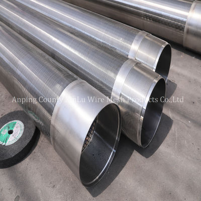 14&quot; waterputfilter Johnson schermpijp met omwikkelde draad 3x6mm pas NPT voor het boren van grondwaterput
