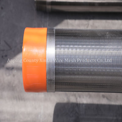 14&quot; waterputfilter Johnson schermpijp met omwikkelde draad 3x6mm pas NPT voor het boren van grondwaterput