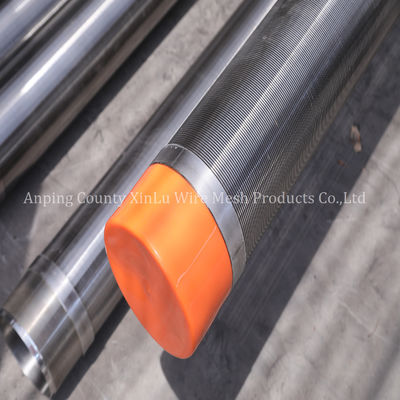 14&quot; waterputfilter Johnson schermpijp met omwikkelde draad 3x6mm pas NPT voor het boren van grondwaterput