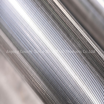 Geactiveerde koolstoffilter Johnson strainerpijp voor water-ionenuitwisseling in de suikerindustrie